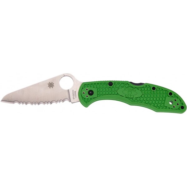 Ніж Spyderco Salt 2 LC200N green серрейтор - 871467