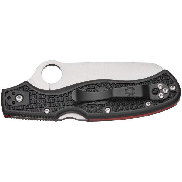 Ніж Spyderco Rescue 3 Thin Red Line серейтор - 871486 Ніж Spyderco Rescue 3 Thin Red Line серейтор - 871486