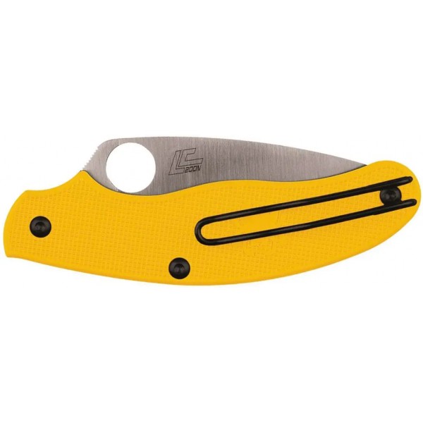 Ніж Spyderco Salt UK Penknife LC200N Yellow - 871499 Ніж Spyderco Salt UK Penknife LC200N Yellow - 871499