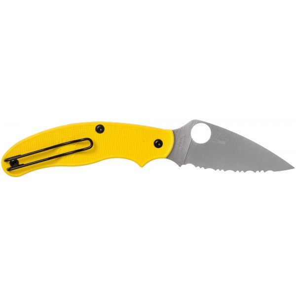 Ніж Spyderco Salt UK Penknife LC200N Yellow - 871499 Ніж Spyderco Salt UK Penknife LC200N Yellow - 871499