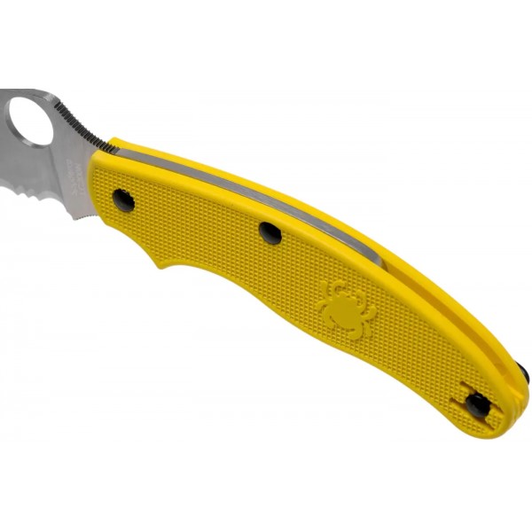 Ніж Spyderco Salt UK Penknife LC200N Yellow - 871499 Ніж Spyderco Salt UK Penknife LC200N Yellow - 871499