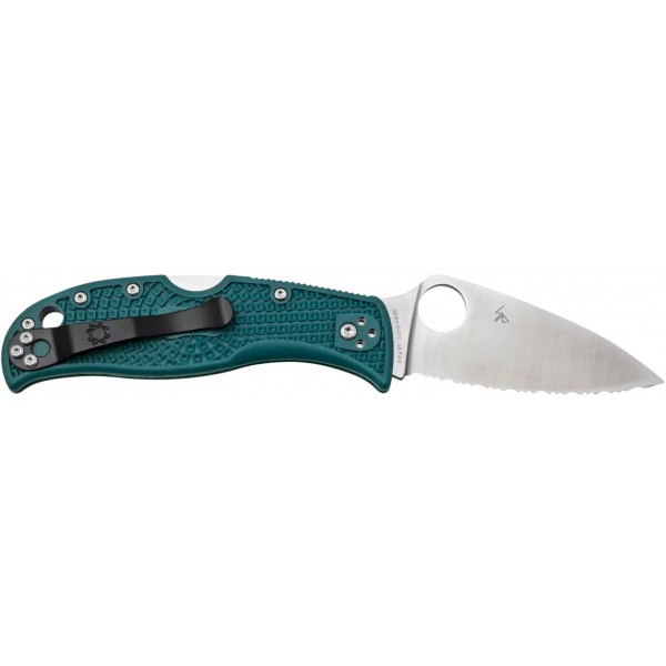 Ніж Spyderco Leafjumper Serrated Blue - 871623