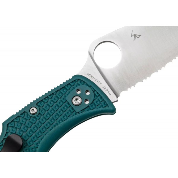 Ніж Spyderco Leafjumper Serrated Blue - 871623