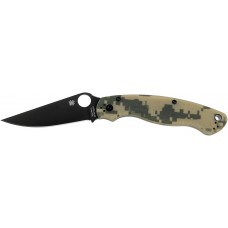 Нож Spyderco Military 2 Black Blade Camo