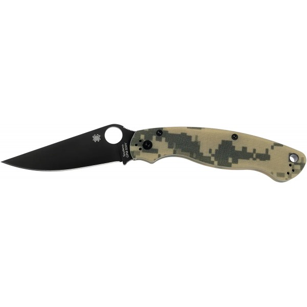 Нож Spyderco Military 2 Black Blade Camo - 871632