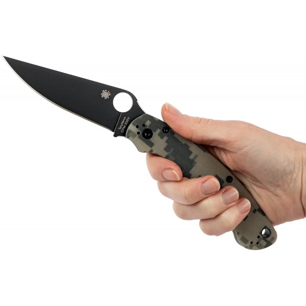 Нож Spyderco Military 2 Black Blade Camo - 871632 Нож Spyderco Military 2 Black Blade Camo - 871632