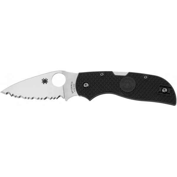 Ніж Spyderco Chaparral CTS XHP FRN Serrated Gray - 871653