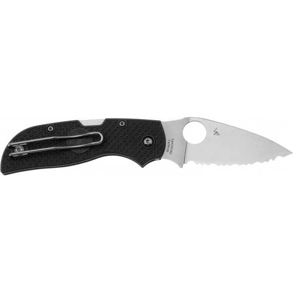 Ніж Spyderco Chaparral CTS XHP FRN Serrated Gray - 871653