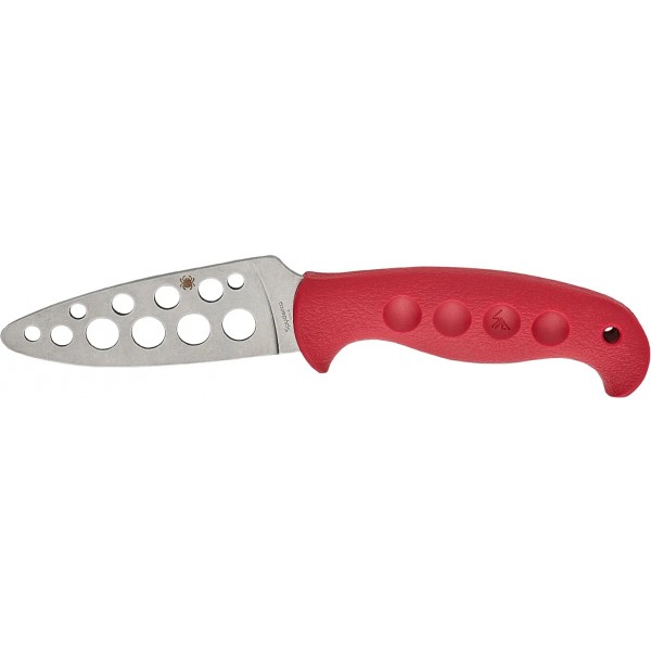 Ніж Spyderco Temperance Trainer 420J2 FRN Red - 871728