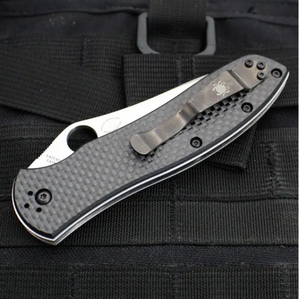 Нож Spyderco Bradley Folder 2 CPM M4 Carbon Fiber Black - 871734 Нож Spyderco Bradley Folder 2 CPM M4 Carbon Fiber Black - 871734
