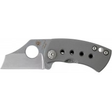 Нож Spyderco McBee CTS XHP Titanium Gray