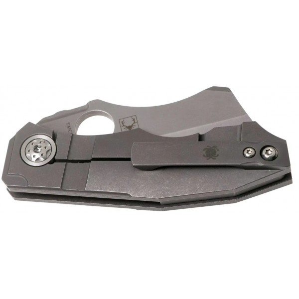 Нож Spyderco Stovepipe CPM 20CV Titanium - 871742 Нож Spyderco Stovepipe CPM 20CV Titanium - 871742