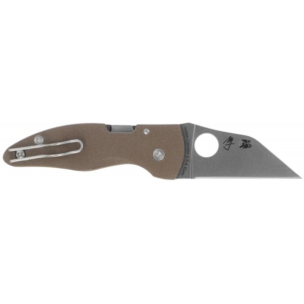 Ніж Spyderco MicroJimbo Sprint Run Brown - 871751