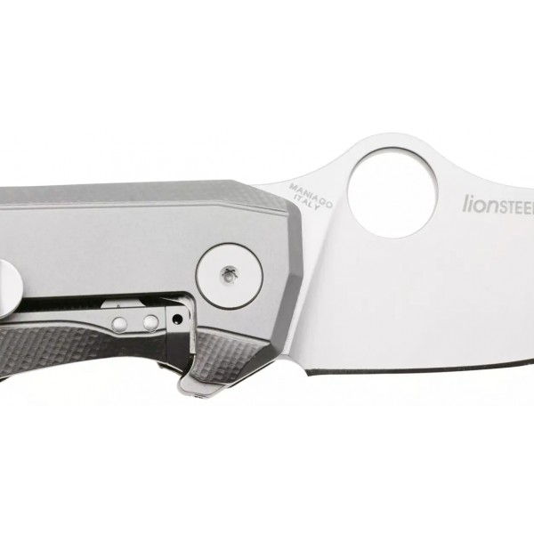 Ніж Spyderco SpyNano M398 Micarta Green - 871764