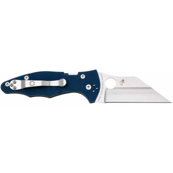 Ніж Spyderco Yojimbo 2 Cobalt Blue - 871769 Ніж Spyderco Yojimbo 2 Cobalt Blue - 871769