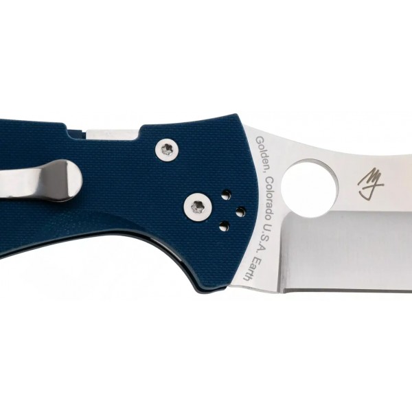 Ніж Spyderco Yojimbo 2 Cobalt Blue - 871769 Ніж Spyderco Yojimbo 2 Cobalt Blue - 871769