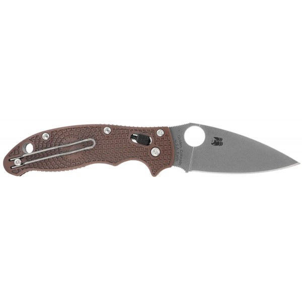 Ніж Spyderco Manix 2 Lightweight Sprint Run Brown - 871771