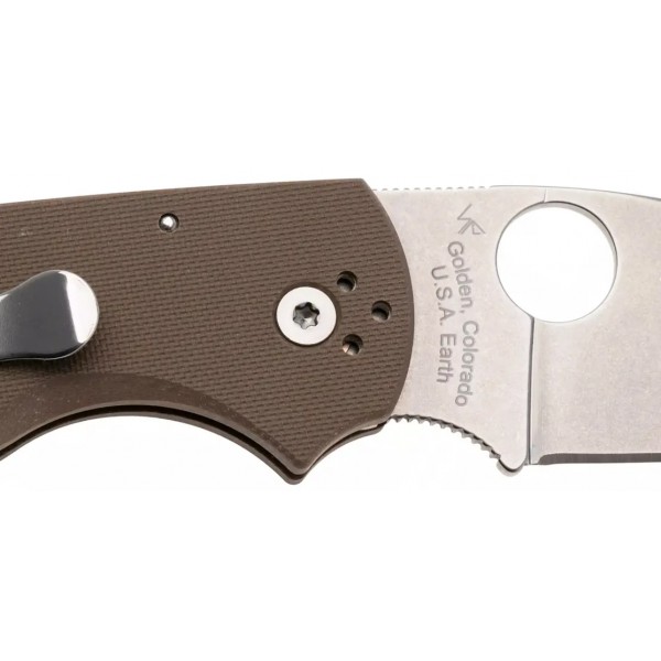 Ніж Spyderco Native 5 Sprint Run CPM 15V Brown - 871775