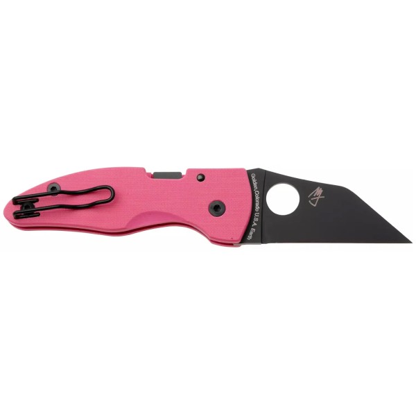 Ніж Spyderco Microjimbo Sprint Run S30V Black Blade Pink - 871778 Ніж Spyderco Microjimbo Sprint Run S30V Black Blade Pink - 871778