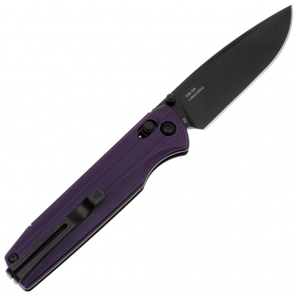Нож SRM Terrier 258L-GN, D2, G10, черно-фиолетовый - 258L-GN Нож SRM Terrier 258L-GN, D2, G10, черно-фиолетовый - 258L-GN