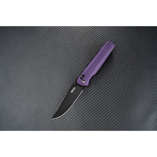 Нож SRM Terrier 258L-GN, D2, G10, черно-фиолетовый - 258L-GN Нож SRM Terrier 258L-GN, D2, G10, черно-фиолетовый - 258L-GN