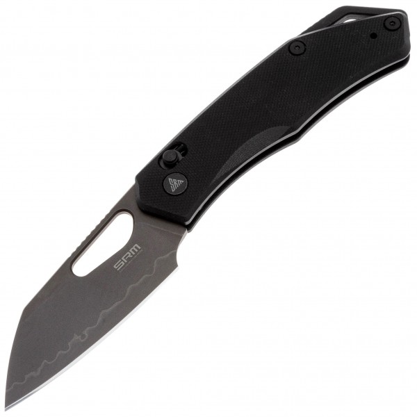 Нож SRM Cub 261M-GB2, Lam. 140Cr, G10, черный - 261M-GB2