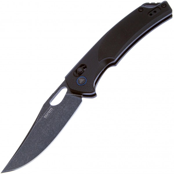 Нож SRM Retreiver 9201-GB, D2, G10, черный - 9201-GB
