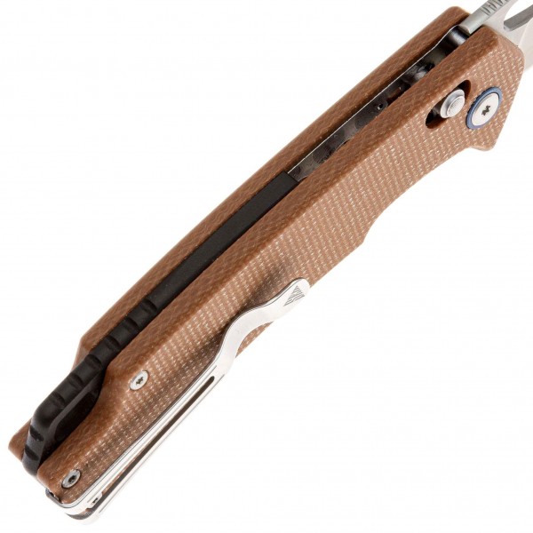 Нож SRM Retreiver 9203-MN2, Lam. 140Cr, коричневая микарта - 9203-MN2 Нож SRM Retreiver 9203-MN2, Lam. 140Cr, коричневая микарта - 9203-MN2