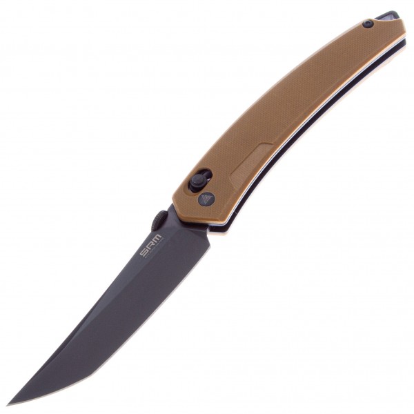 Нож SRM 9211-GW, 8Cr13MOV, G10, черно-песочный - 9211-GW