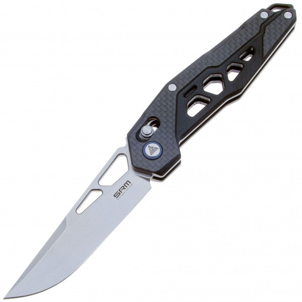 Нож SRM Mecha 9225-KB, D2, G10 + carbon fiber - 9225-KB