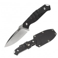 Нож Sanrenmu S718, Sandvik 12C27N, G10, черный