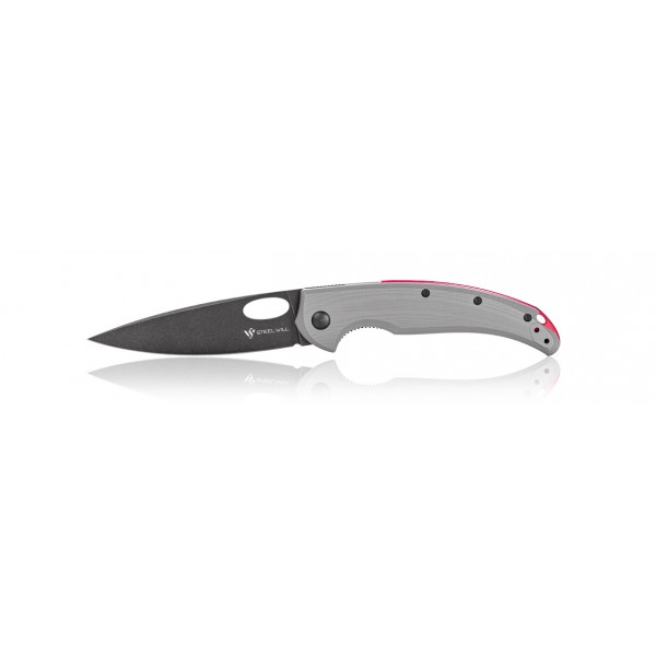 Нож Steel Will "Sedge", серо-красный - SWF19-20