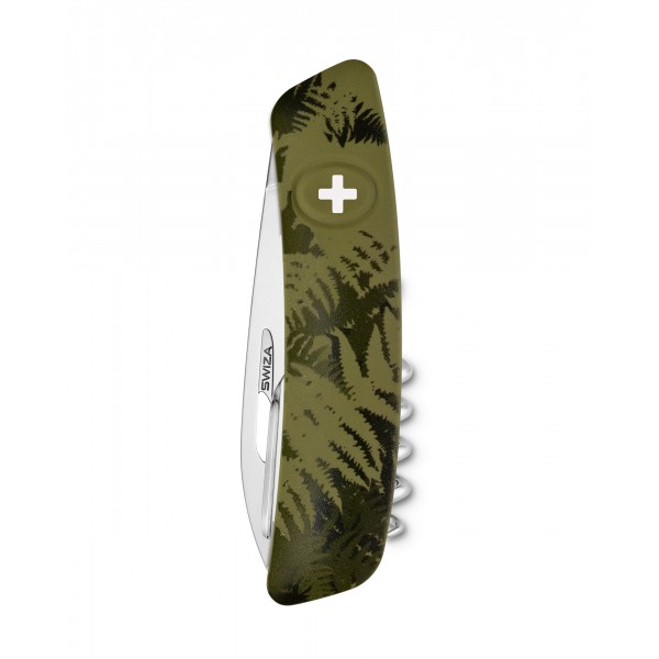 Нож Swiza C01, olive fern - KNI.0010.2050 Нож Swiza C01, olive fern - KNI.0010.2050