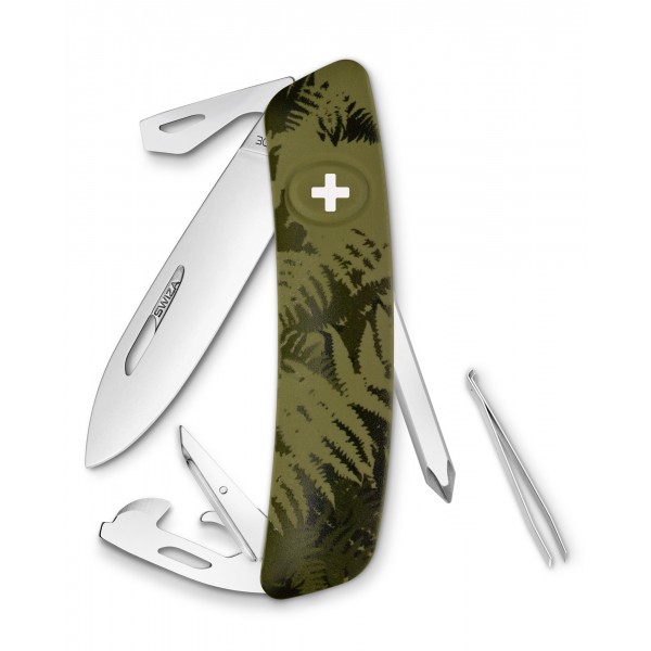 Нож Swiza C04, olive fern - 