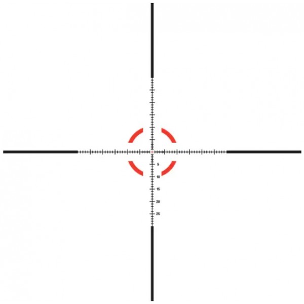 Приціл оптичний Trijicon VCOG 1-8x28 сітка Red MRAD Crosshair з підсвічуванням - 21930032