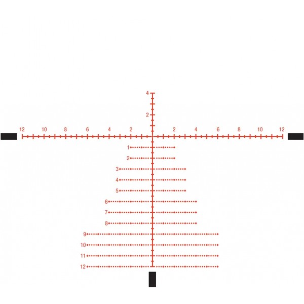 Приціл оптичний Trijicon Tenmile 4.5-30x56 сітка Precision Tree з підсвічуванням - 21930034