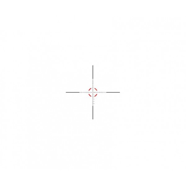 Приціл оптичний TRIJICON Credo 1-6x24 (30 мм) illum. MRAD Segmented Circle FFP Red - CR624-C-2900023