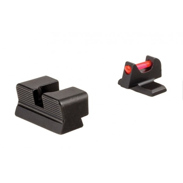 Мушка + цілик Trijicon Fiber Set Red для пістолетів FN 509 - FN704-C-601077