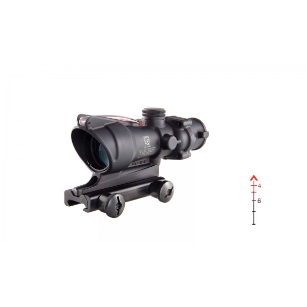 Приціл TRIJICON ACOG 4x32 Dual Illuminated Red Chevron BAC NS - TA31-D-100261