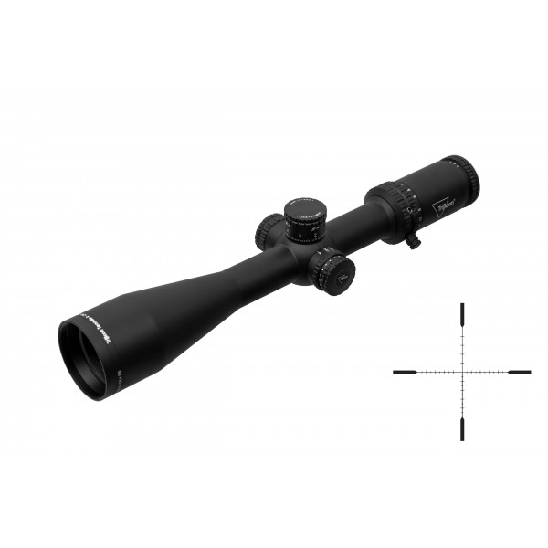 Приціл оптичний TRIJICON Tenmile 4-24x50 (30 мм) illum. MRAD Ranging Crosshair SFP Red - TM42450-C-3000007