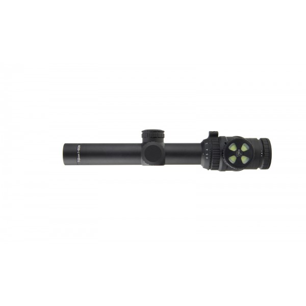 Приціл оптичний TRIJICON AccuPoint 1-6x24 (30 мм) illum. BAC Red Triangle Tritium/Fiber Optics SFP - TR25-C-200090