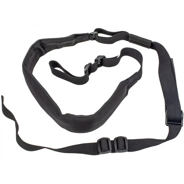 Ремень ружейный Troy T-Sling Black двухточечный - 7800010