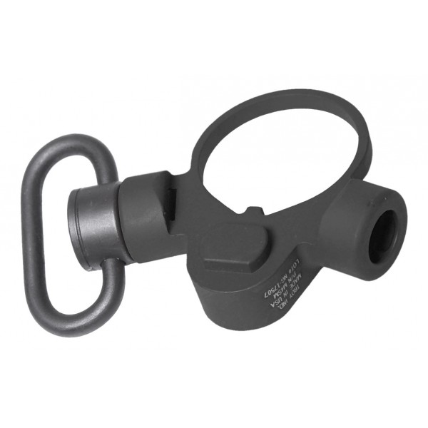 Антабка Troy OEM M4 на трубу приклада. Black - 7800013