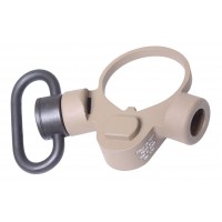 Антабка Troy OEM M4 на трубу приклада. FDE