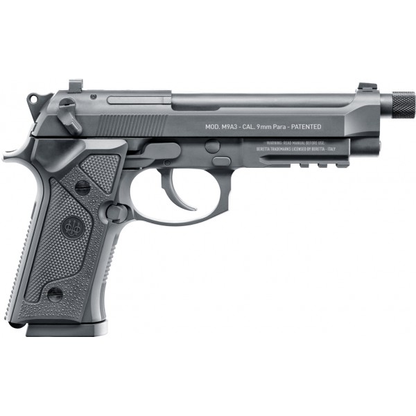 Пістолет пневматичний Umarex Beretta M9A3 FM Blowback кал. 4.5 мм BB Black - 39860437 Пістолет пневматичний Umarex Beretta M9A3 FM Blowback кал. 4.5 мм BB Black - 39860437