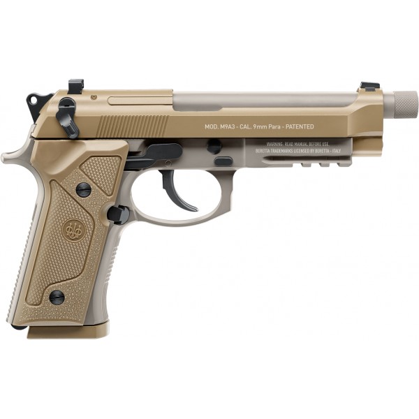 Пістолет пневматичний Umarex Beretta M9A3 FM Blowback кал. 4.5 мм BB FDE - 39860438 Пістолет пневматичний Umarex Beretta M9A3 FM Blowback кал. 4.5 мм BB FDE - 39860438