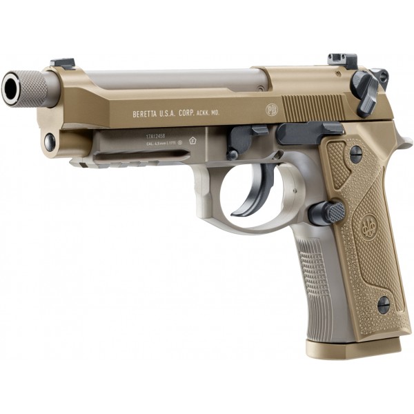Пістолет пневматичний Umarex Beretta M9A3 FM Blowback кал. 4.5 мм BB FDE - 39860438 Пістолет пневматичний Umarex Beretta M9A3 FM Blowback кал. 4.5 мм BB FDE - 39860438