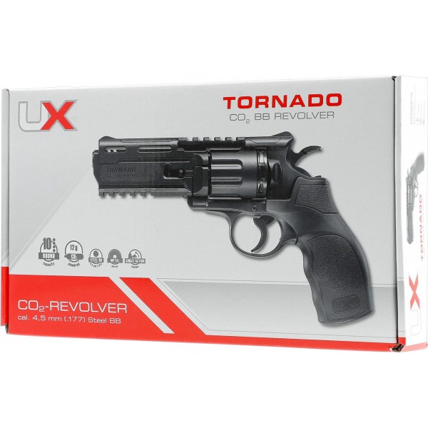 Револьвер пневматический Umarex UX Tornado CO2 кал. 4,5 мм BB - 39860470 Револьвер пневматический Umarex UX Tornado CO2 кал. 4,5 мм BB - 39860470