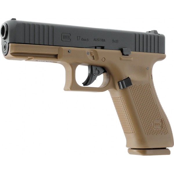 Пистолет пневматический Umarex Glock 17 Gen5 Blowback CO2 кал 4,5 мм BB Сoyote - 39860478 Пистолет пневматический Umarex Glock 17 Gen5 Blowback CO2 кал 4,5 мм BB Сoyote - 39860478