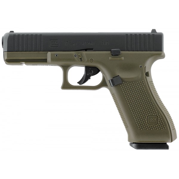 Пістолет пневматичний Umarex Glock 17 Gen5 Blowback CO2 кал 4,5 мм BB Green - 39860479